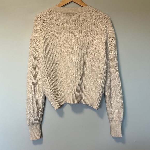 J. Crew Cozy Cream Cardigan Sweater - Picture 7 of 7